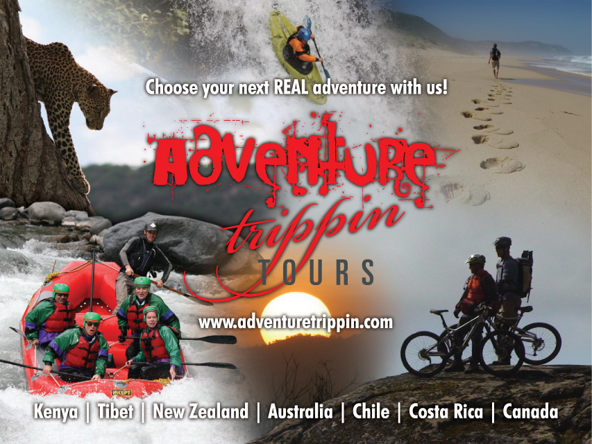 Adventure Trippin Tours (8' x 10' wall display)