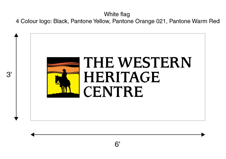 The Western Heritage Centre Flag