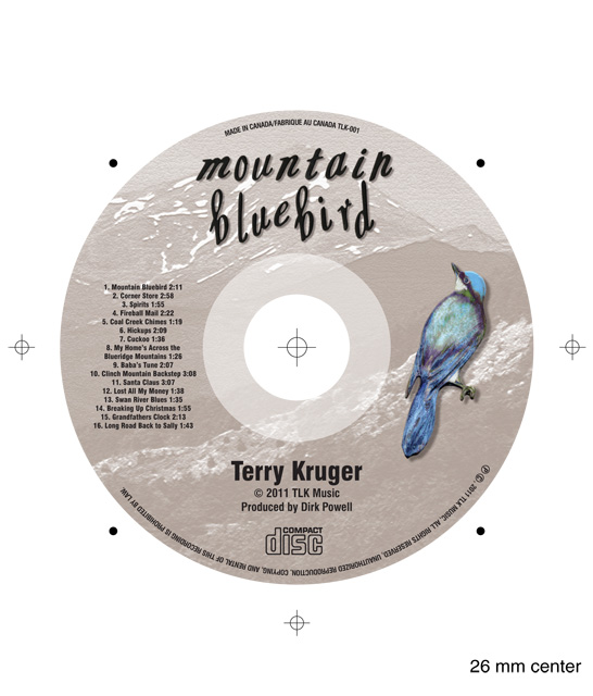 Terry Kruger Rocky Mountain Bluebird CD