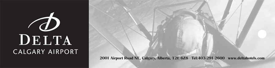 Delta Calgary Airport Bookmark
