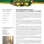 Mount St Francis Christmas Newsletter (6 issues)