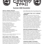 The Cowboy Trail Newsletter (40 issues)