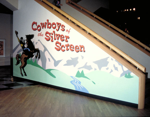 Cowboys of the Silver Screen Mural